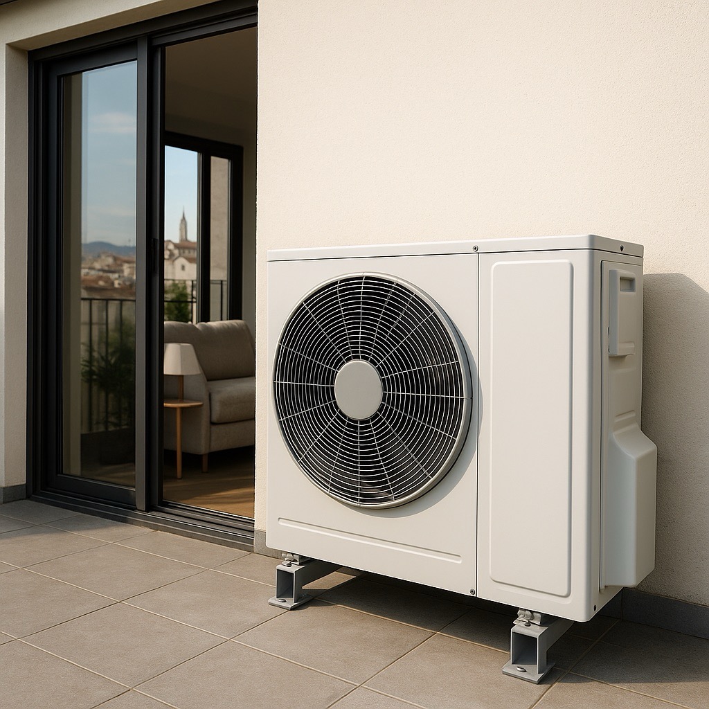 Aerotèrmia per a pisos a Girona