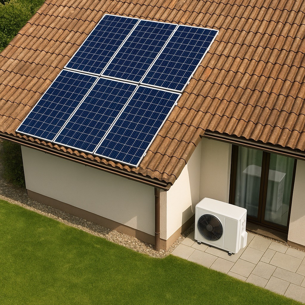 Cómo combinar energía solar y aerotermia para un máximo ahorro en Girona en tamaño grande